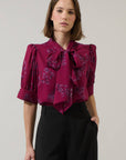Maribel Floral Tie Top