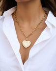Rouelle Heart Chain Necklace