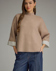 Warmth Edit Sweater-Taupe