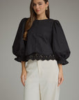 La Belle Puff Sleeve Top