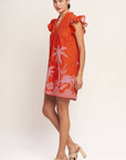 Sunset Palms Mini Dress