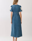 Countryside Belle Denim Midi Dress