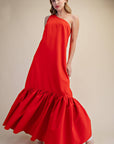 Purely Yours Maxi Dress-Red