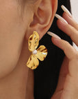 Vintessa Flower Pearl Earrings