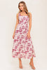 Romantic Toile Midi Dress