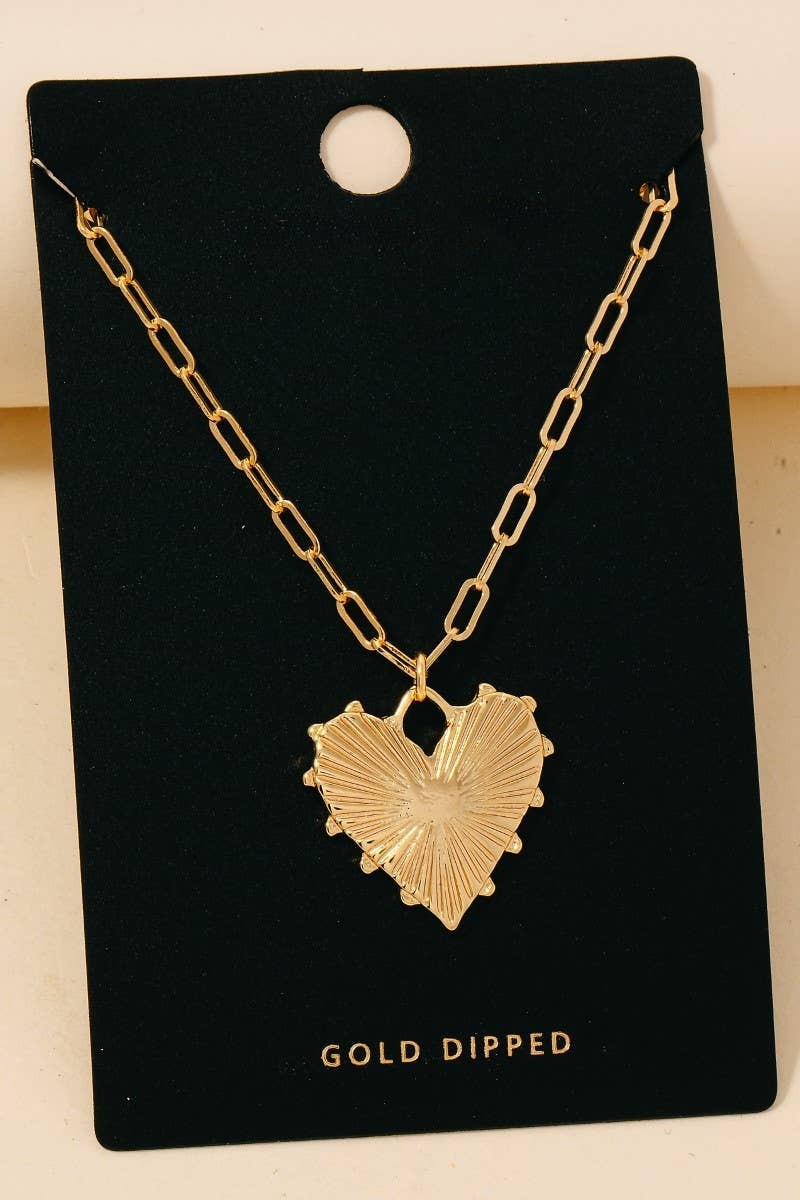Heart Pendant Necklace