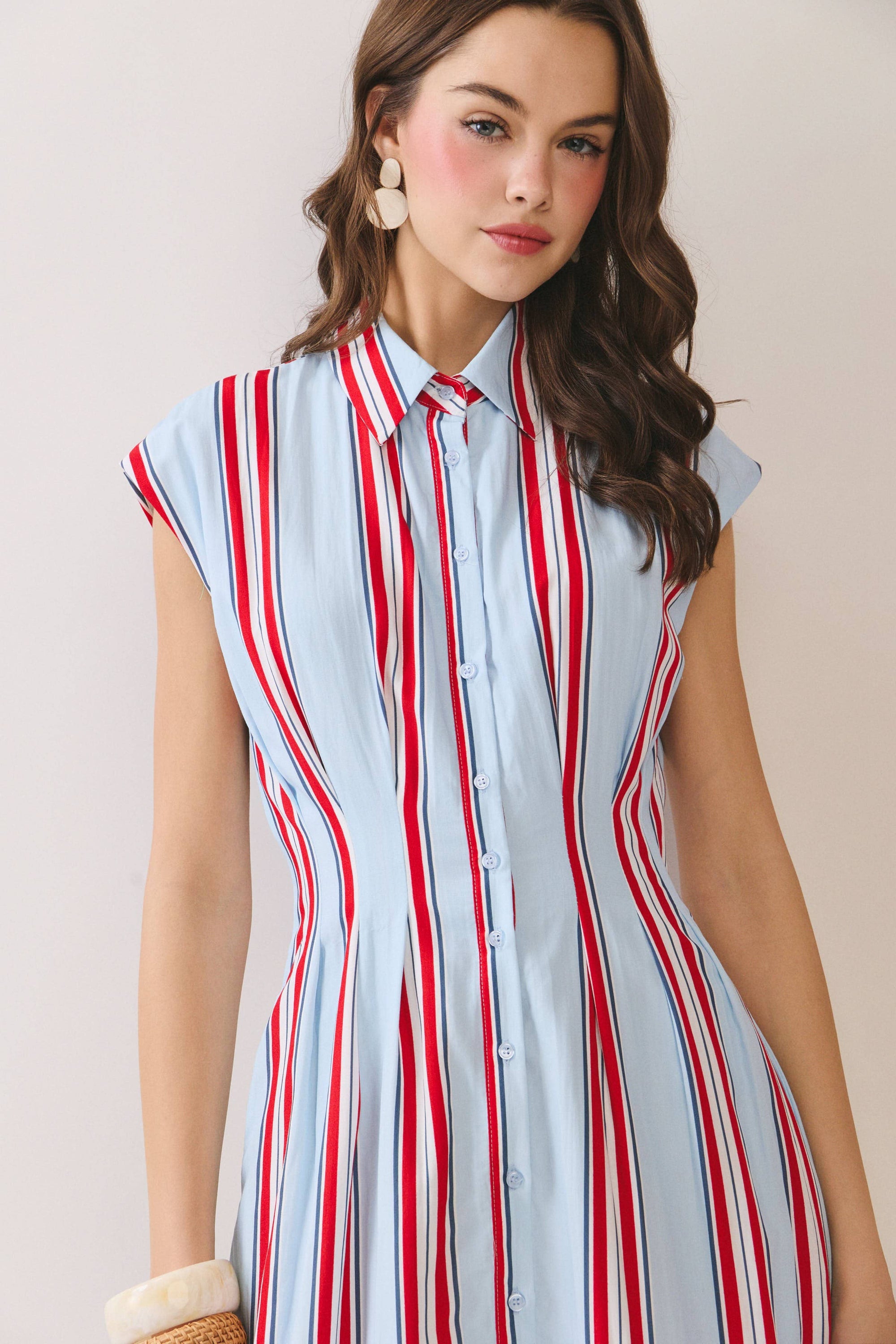 Stars and Stripes Midi Dress