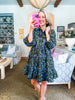 Floral Stark Tiered Mini Dress