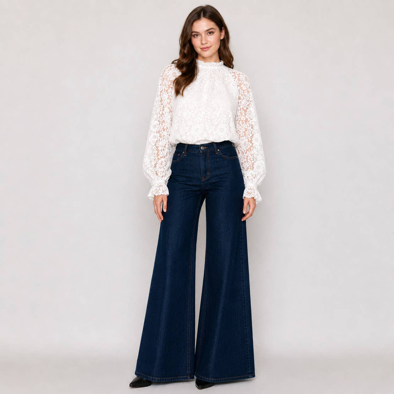 Amelie Lace Top
