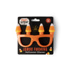 Jumbo Flashing Halloween Glasses-Candy Corn