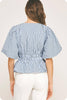 Work To Play Peplum Top