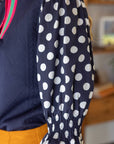 Vivienne Polka Dot Knit Top