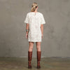 Western Girl Embroidered Mini Dress
