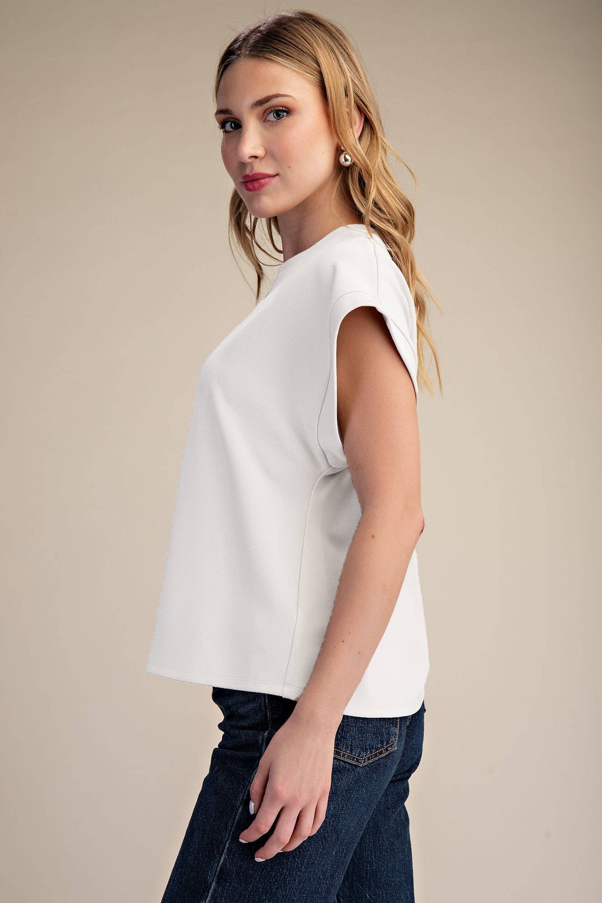 Wear Everywhere Top-Ivory