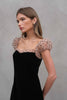 Midnight Dots Velvet Dress