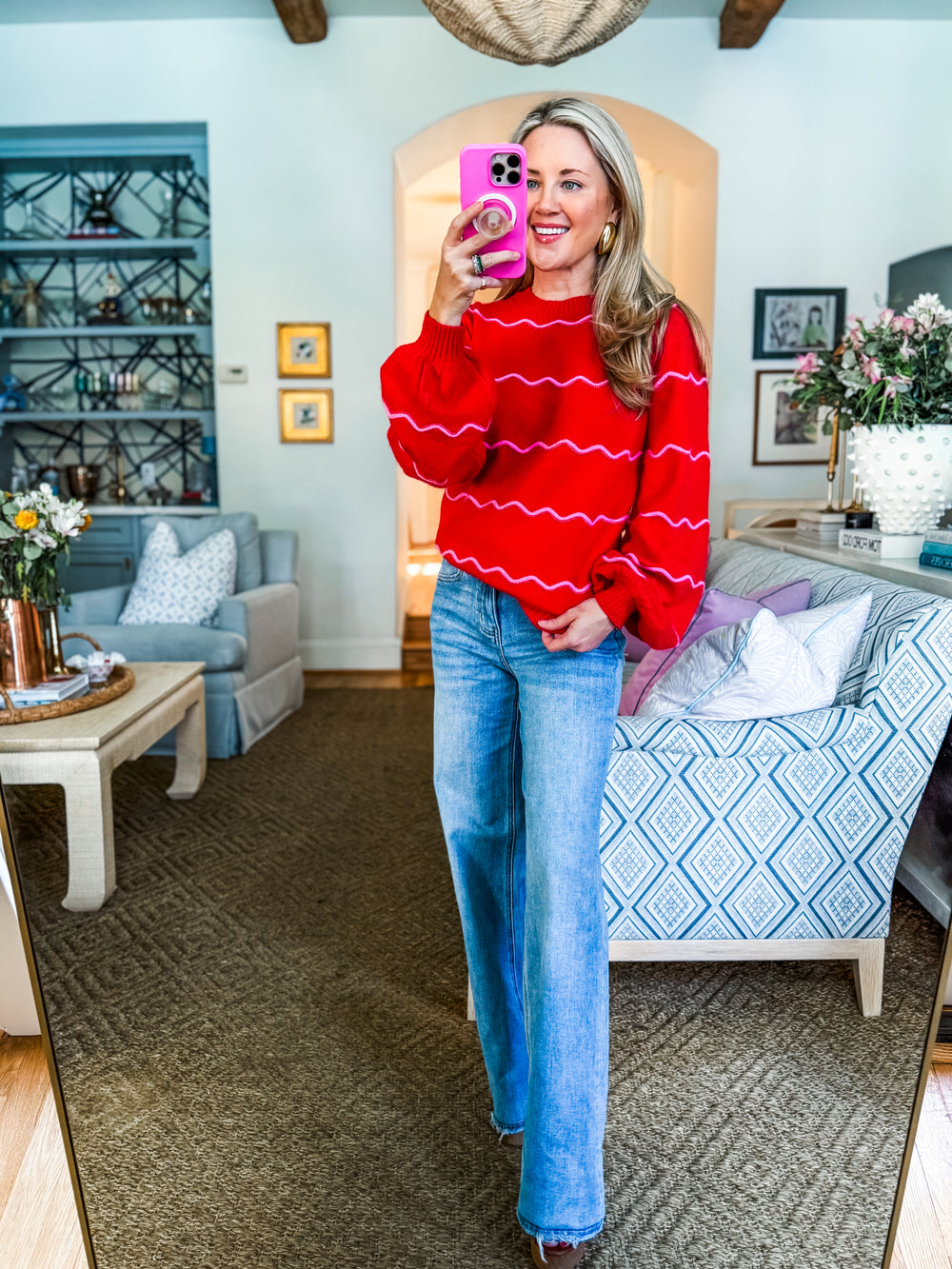 Wavy Baby Striped Sweater