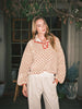 Heart Print Teddy Bear Jacket
