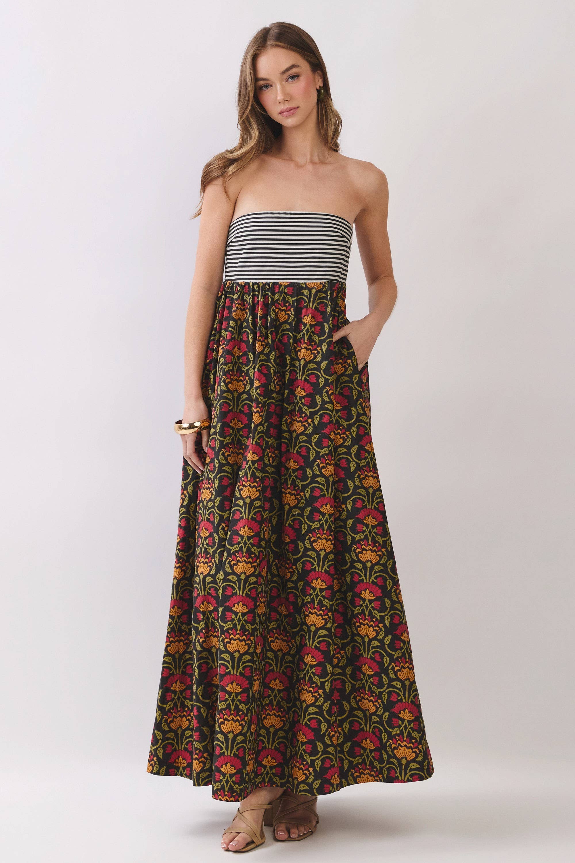 Flower Market Maxi Dress