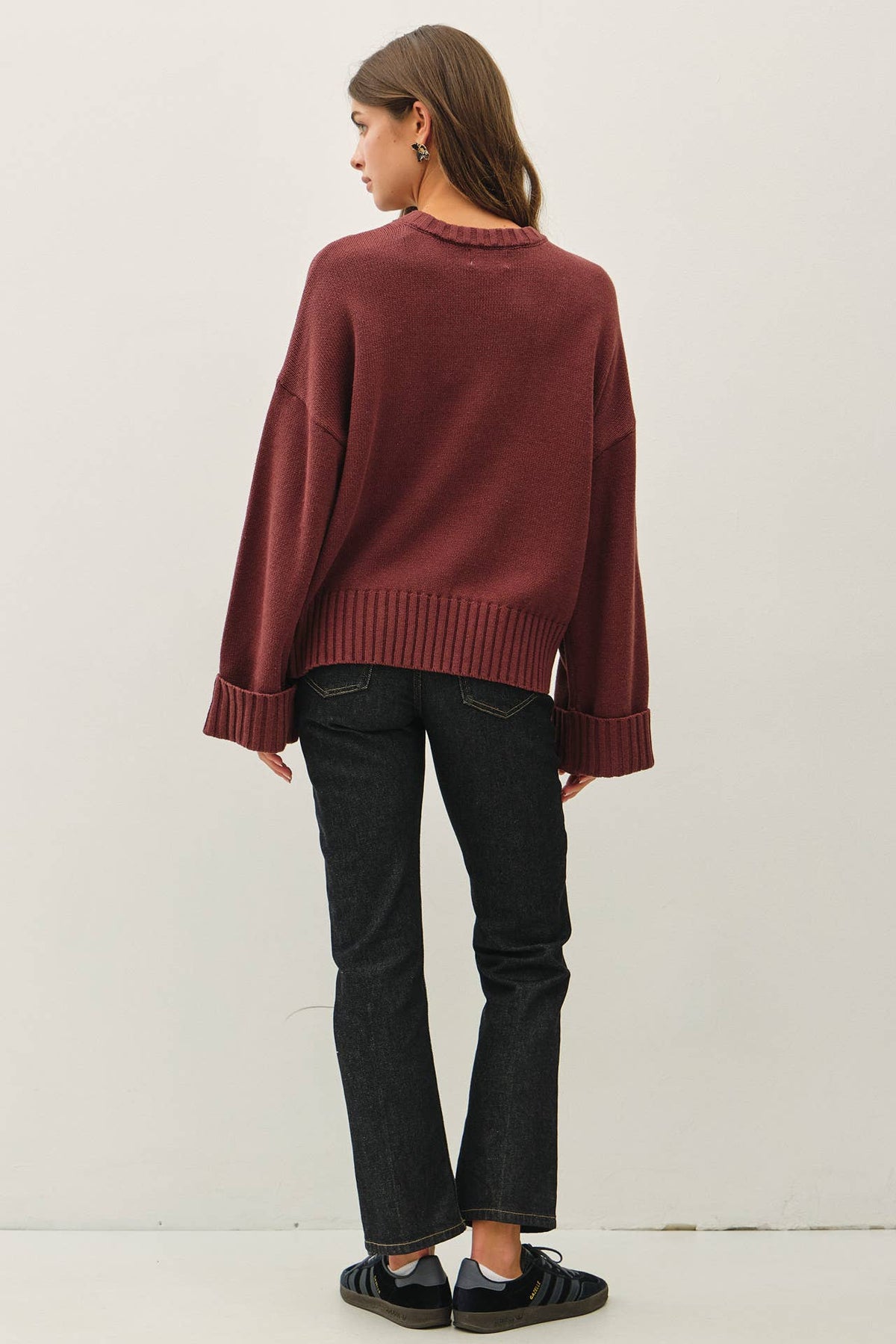 Unhurried Oversized Sweater-Coco