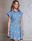 Olivia in Bloom Shirt Dress