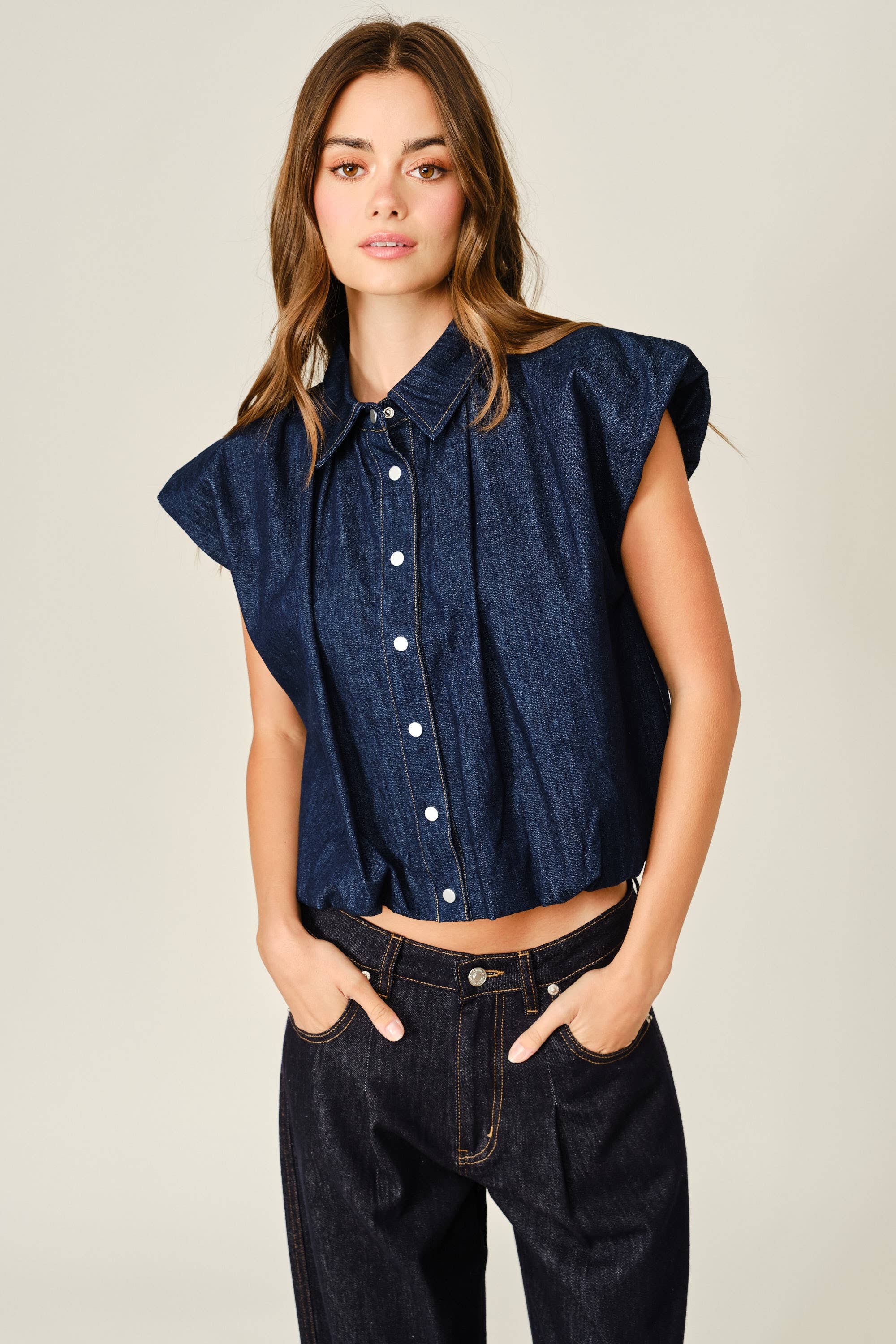 Twilight Denim Top