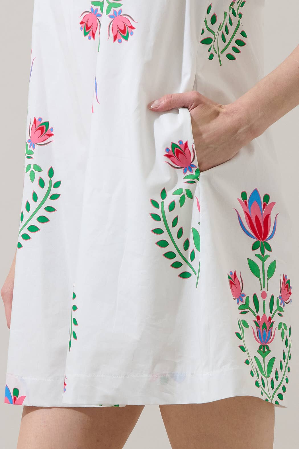 Saury Floral Mini Dress