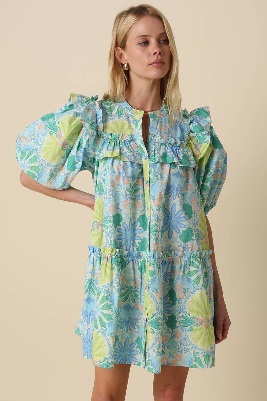 Lilah Floral Mini Dress