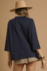 Bluebell Walks Mock Neck Sweater