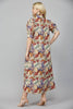Courtyard Brunch Floral Midi Dress