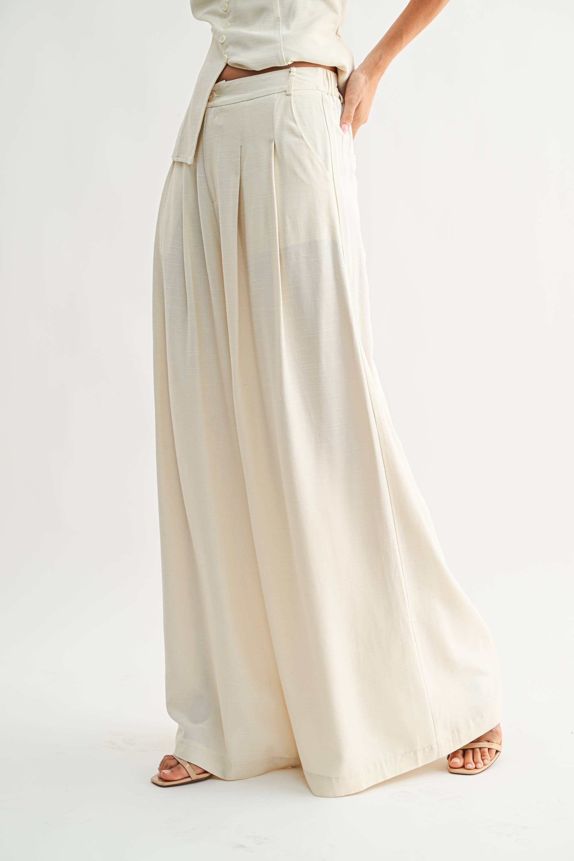 Madison Wide Leg Trousers