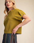 Autumn Orchard Top-Light Olive