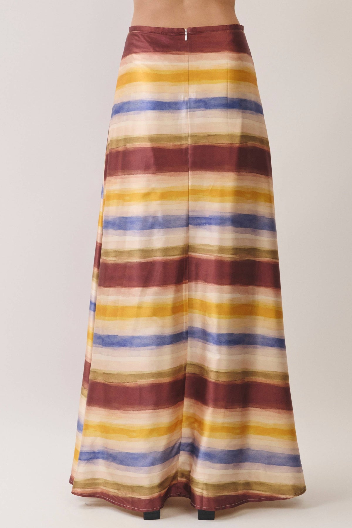 Painted Lines Maxi Skirt
