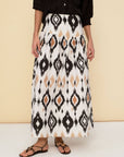 Midnight in Jaipur Midi Skirt
