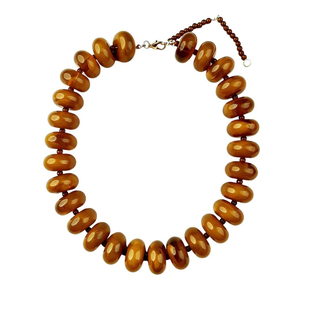 Bentley Necklace-Brown