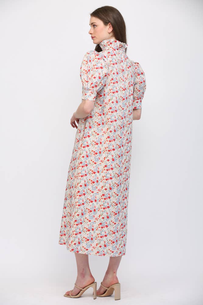 Charlotte Ruffle Maxi Dress
