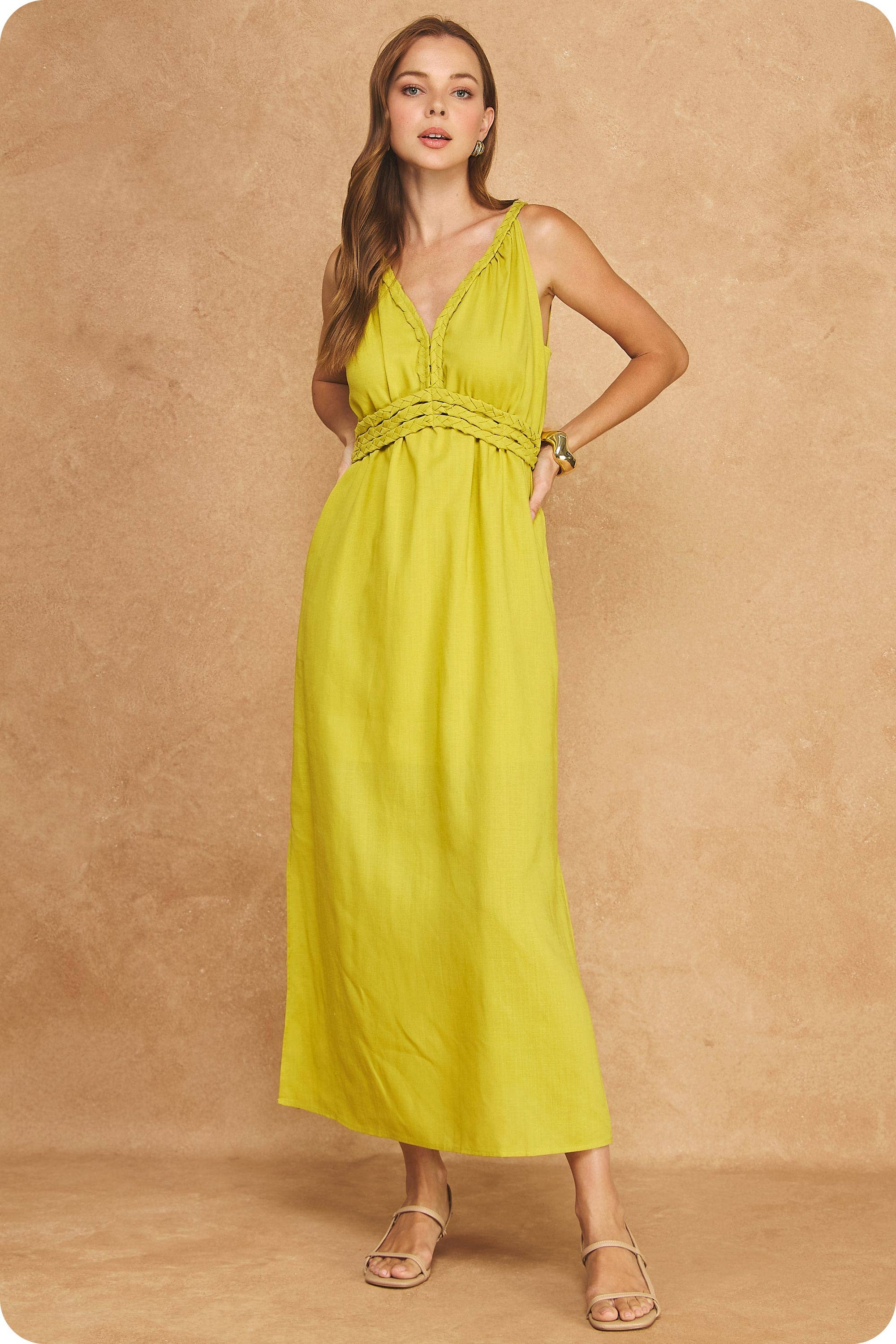 Serene Isle Midi Dress
