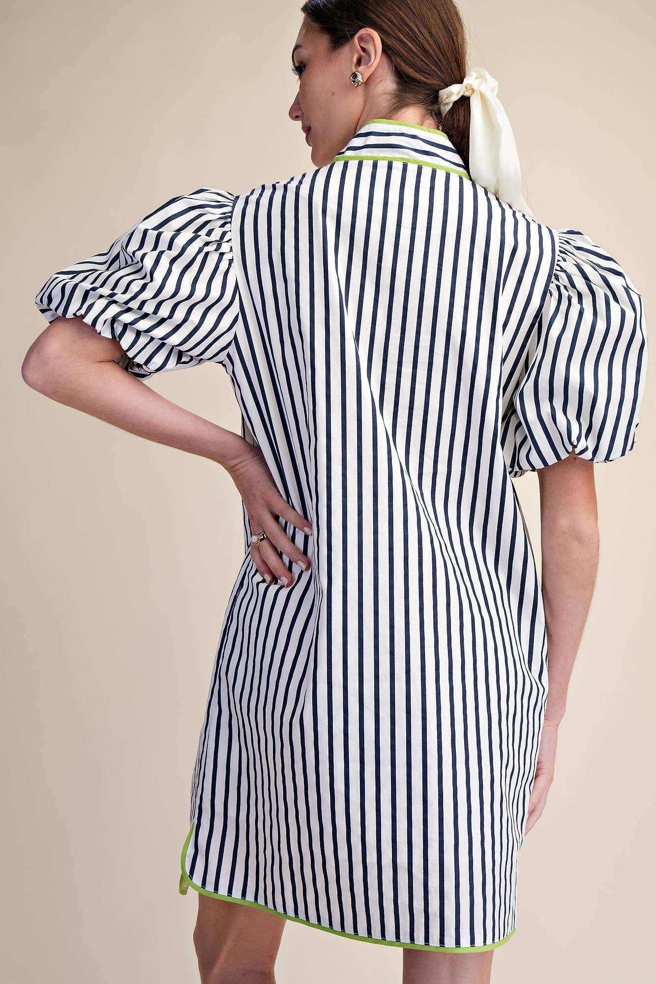 Madeline Stripe Mini Dress