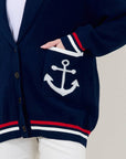 Dockside Shawl Collar Cardigan