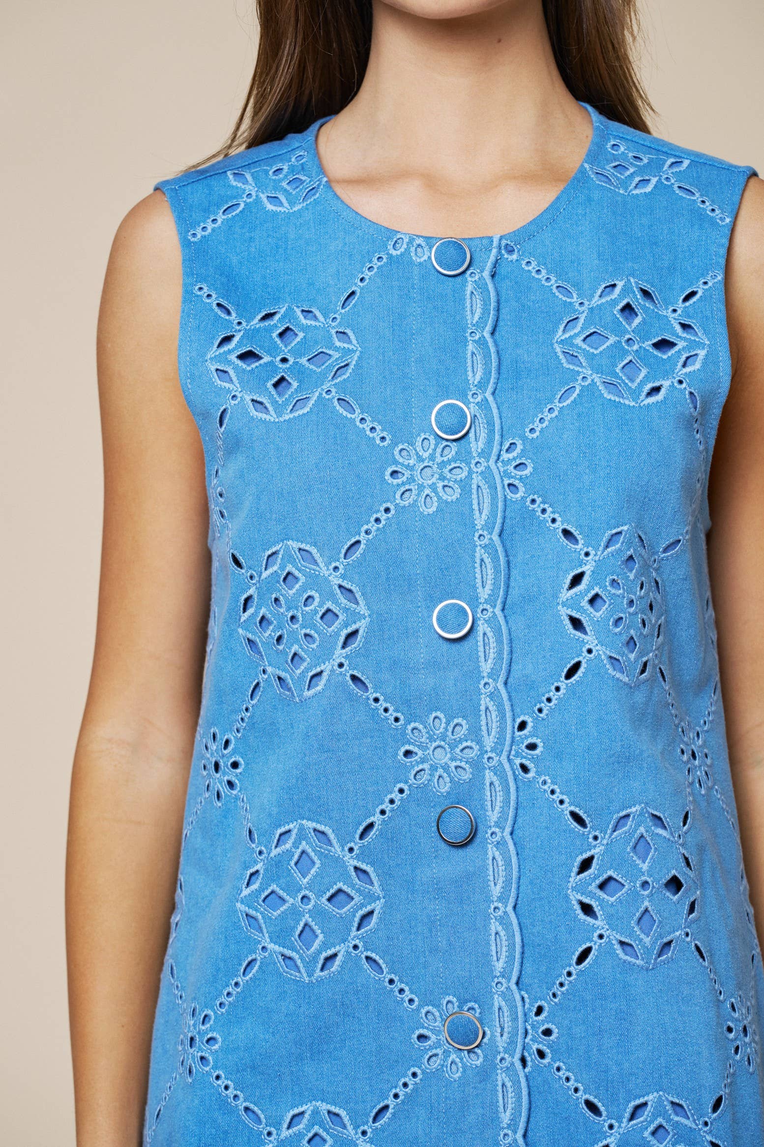 Western Whimsy Denim Dress