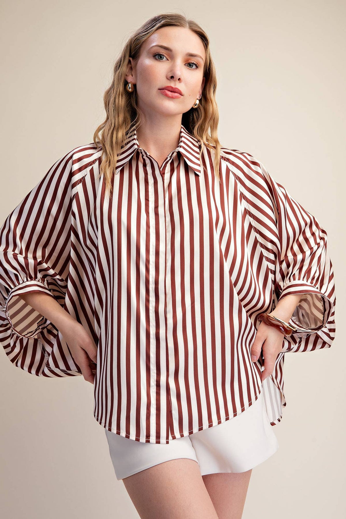 Day Trip Button Down Top