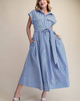 Shore Club Midi Dress-Royal