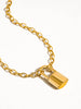 Lucky Lock Chain Necklace