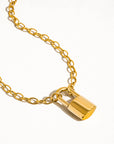 Lucky Lock Chain Necklace