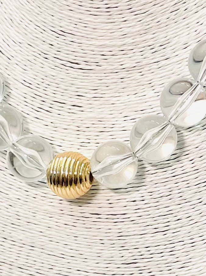 Golden Coast Acrylic Necklace