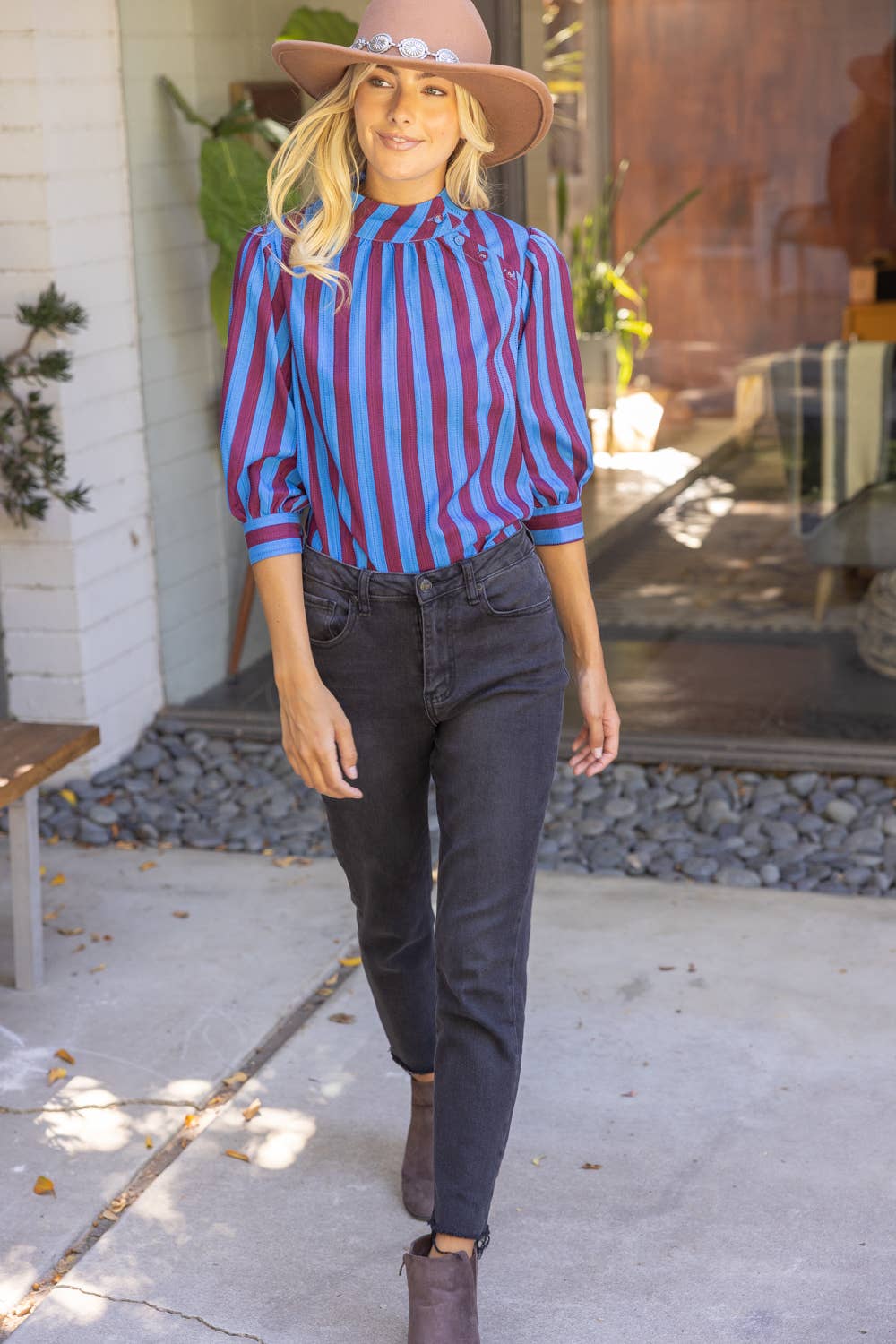 Take Me Away Stripe Top