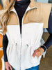 Fleece Tariet Vest- Ivory