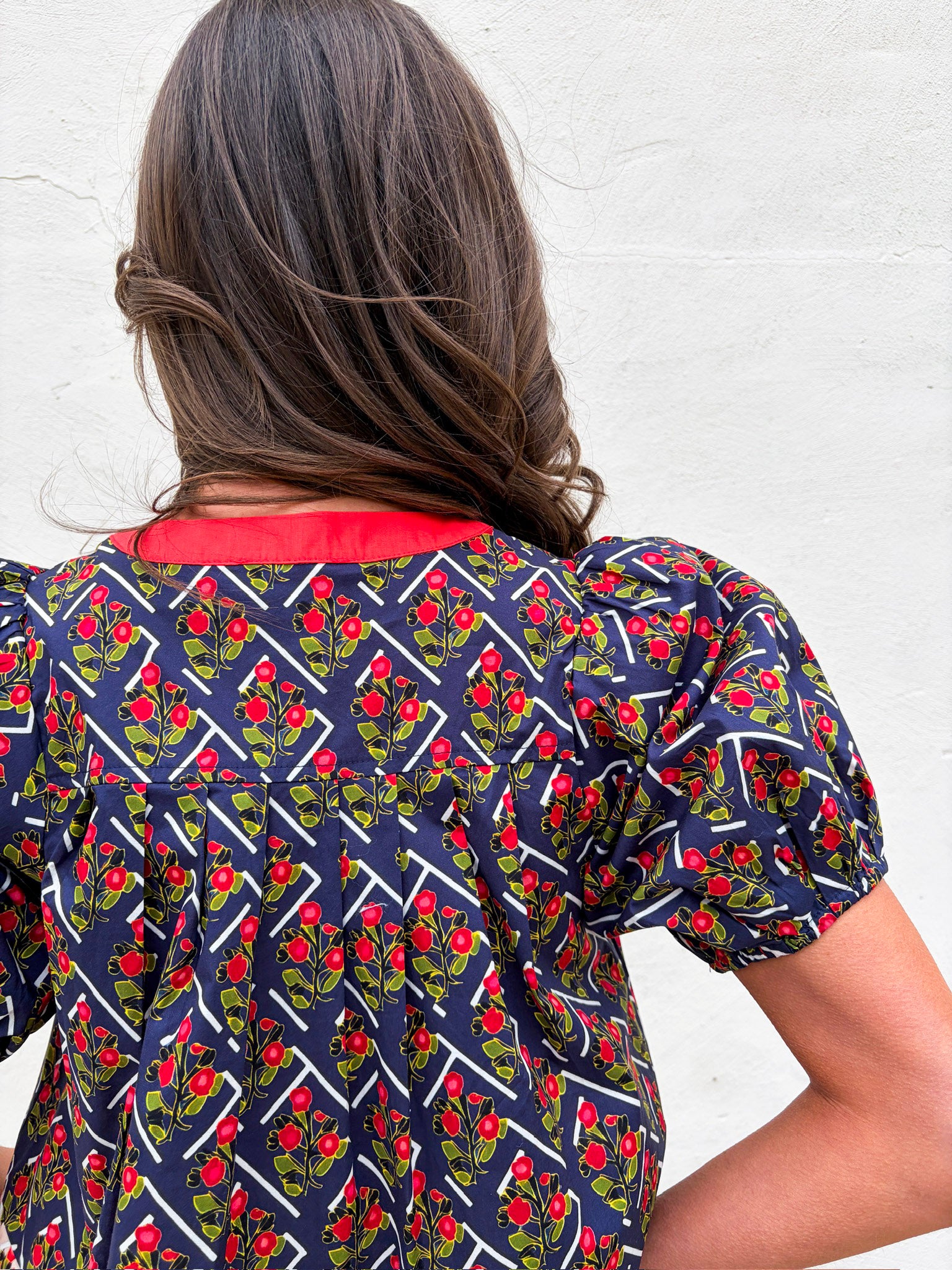 Boho Mix Floral Print Top
