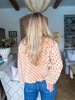 Heart Print Teddy Bear Jacket