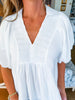 Rustic Charm Top- Off White