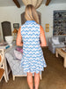 Floral Clouds Mini Dress